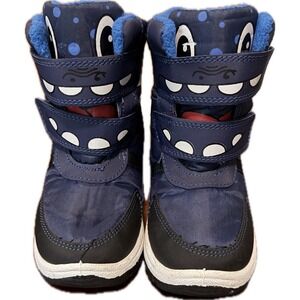 Rugged Bear Little Kids Snow Boots Size 7T in Navy
